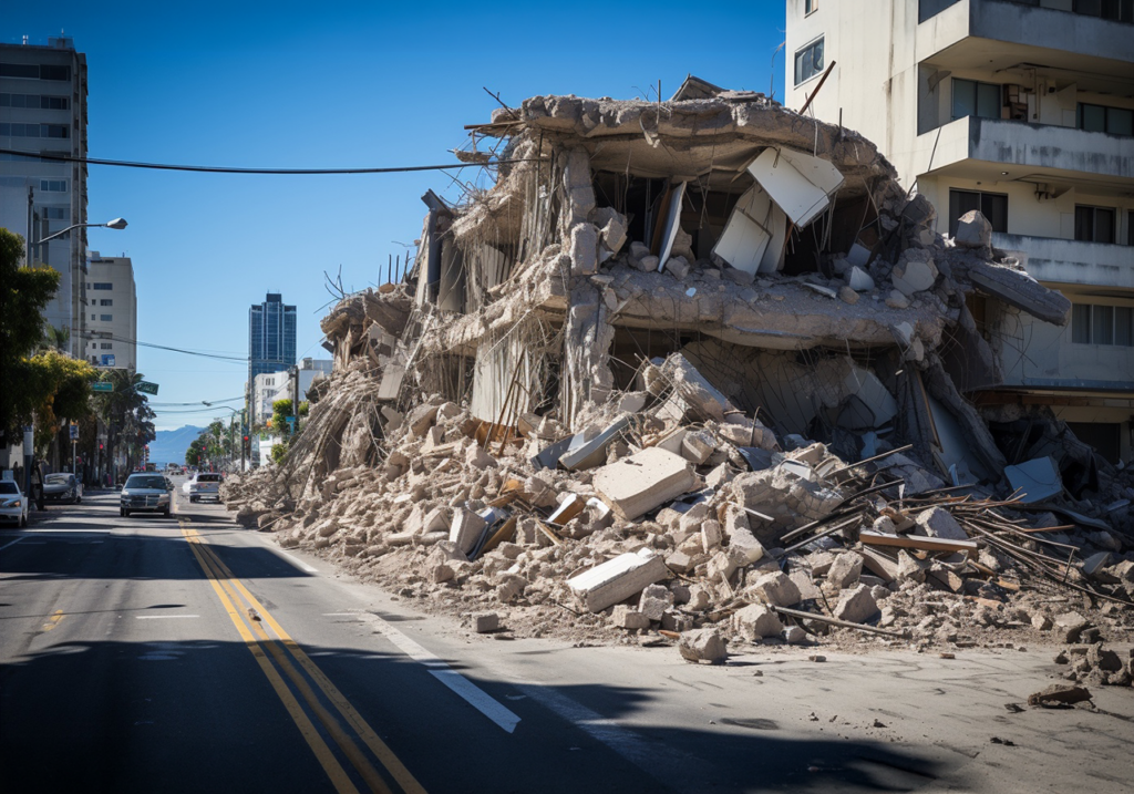 ¿qué pasa si se cae mi edificio ante un terremoto?